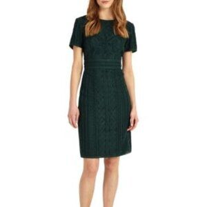 Phase Eight Forest Green Soutache Dress – Worn Once, UK 10 / US 6